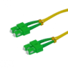 5mt SC/APC-SC/APC MonoModo SM Duplex Jumper Cable Fibra 9/125um LSZH