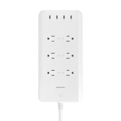 UBIQUITI 100-125VAC SmartPower 6-Canales Americano 4-USB-C PDU 2,4GHz