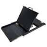 Consola Monitor 1-VGA Teclado Trackpad 1-USB Rack 1U requiere-KVM