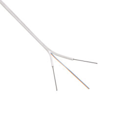 2-Fibras-G652D Blanca 500m DropCable Ext. FTTH SM LSZH 3x2mm