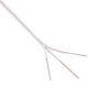 2-Fibras-G652D Blanca 500m DropCable Ext. FTTH SM LSZH 3x2mm