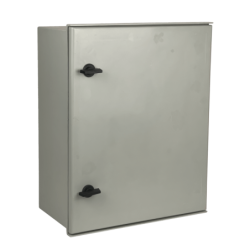 TIBOX 500x400x200mm Poliester Tablero Estanco Gris IP65 RoHS c/Placa