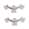 LINKMADE ORDENADOR PLASTICO ENRUTADOR FIBRAS 2-MEDIAS-LUNAS