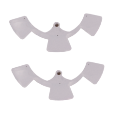 LINKMADE ORDENADOR PLASTICO ENRUTADOR FIBRAS 2-MEDIAS-LUNAS