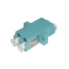 LC-LC Aqua OM3 DX-Duplex Copla p/Fibra Adaptador p/Cabecera-CL/Caja