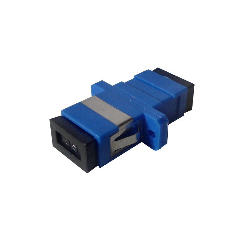 SC-SC Azul SM SX-Simplex Copla p/Fibra Adaptador p/Cabecera-CL/Caja