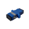 SC-SC Azul SM SX-Simplex Copla p/Fibra Adaptador p/Cabecera-CL/Caja