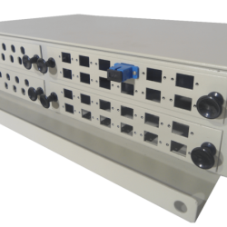 SC-SC Azul SM SX-Simplex Copla p/Fibra Adaptador p/Cabecera-CL/Caja