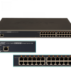 PLANET GIGABIT HUB-POE 12-INYECTORES-1000 ADMIN 190W 802.3AF