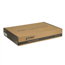 PLANET GIGABIT HUB-POE 12-INYECTORES-1000 ADMIN 190W 802.3AF