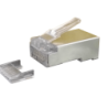 LINKMADE 10-unids p/Multifilar Cat6 FTP STP Conector RJ45 Metalico