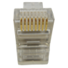 LINKMADE 10-unids p/Multifilar Cat6 FTP STP Conector RJ45 Metalico