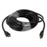 10mt 720p sin/Bisagra HDMI-M HDMI-M Cable Negro v1.4 3D 1000cm