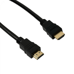 10mt 720p sin/Bisagra HDMI-M HDMI-M Cable Negro v1.4 3D 1000cm