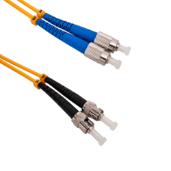3mt ST-FC MonoModo SM Duplex Jumper Cable Fibra 3.0mm 9/125um LSZH