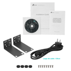 TP-LINK 24-1000 Switch Easy-Smart Rack Semi-Administrable
