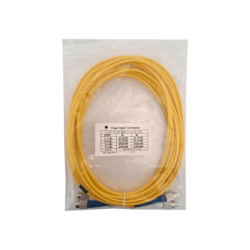 5mt FC/UPC-FC/UPC MonoModo SM Duplex Jumper Cable Fibra 9/125um 3mm