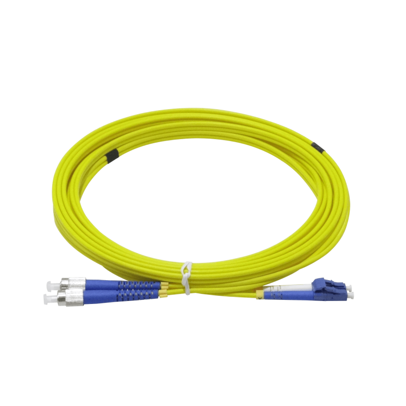 5mt LC-FC MonoModo SM Duplex Jumper Cable Fibra 9/125um LSZH
