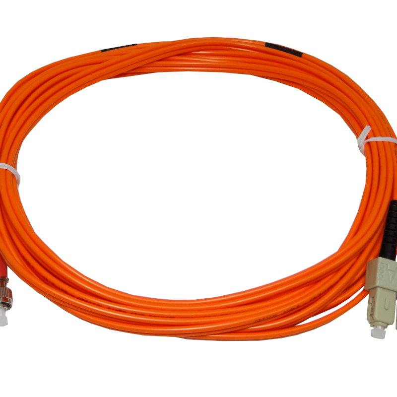 5mt SC-FC OM1 MultiModo MM Duplex Jumper Fibra 62.5/125um LSZH