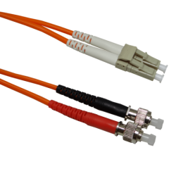 5mt LC-FC OM1 MultiModo MM Duplex Jumper Fibra 62.5/125um LSZH