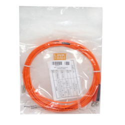 5mt LC-FC OM1 MultiModo MM Duplex Jumper Fibra 62.5/125um LSZH