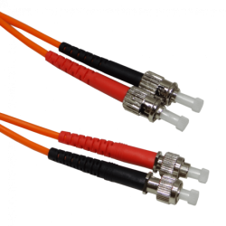 5mt FC-ST OM1 Multimodo MM Duplex Jumper Fibra 62.5/125um LSZH