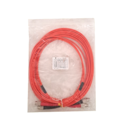 5mt FC-ST OM1 Multimodo MM Duplex Jumper Fibra 62.5/125um LSZH