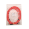 5mt FC-ST OM1 Multimodo MM Duplex Jumper Fibra 62.5/125um LSZH