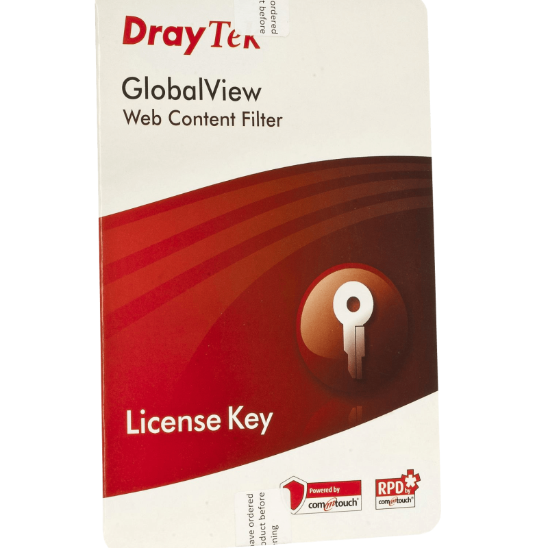 DRAYTEK LICENCIA SILVER 1-ANIO FILTRO CONTENIDO WEB GLOBALVIEW 1-YEAR