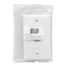 BLANCO 1-Keystone Vertical Faceplate 70x114mm