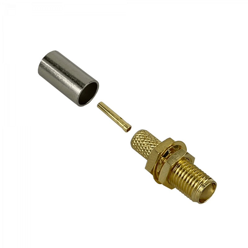 .SMA-Hembra LMR195 Conector Crimpeable Serie-195