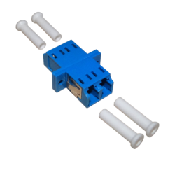 LC-LC Azul SM DX-Duplex Copla p/Caja Adaptador p/Cabecera-CL/Caja
