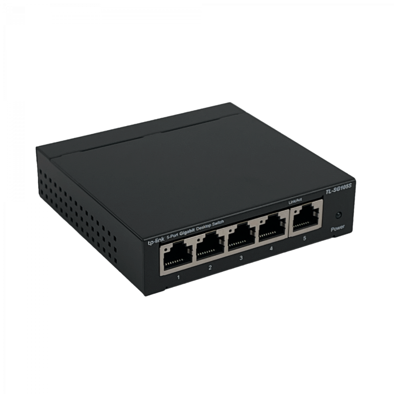 TP-LINK Metalico 5-1000 Gigabit Switch no-Admin no-Rack Compacto