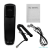 OHO Telefono Analogo Gondola Negro 1-RJ11-M/H