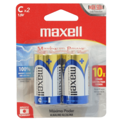 MAXELL 2-Pilas-C Alcalinas...