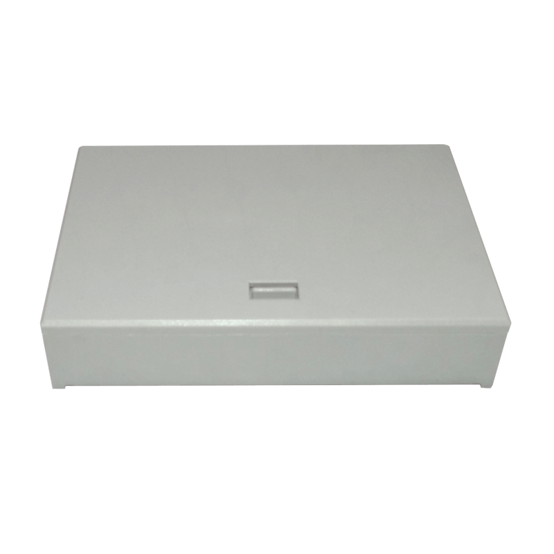 6-Manguito de-Paso 4-CL-Rectang IP20 Caja Gris Terminacion Fibra NAP