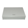 6-Manguito de-Paso 4-CL-Rectang IP20 Caja Gris Terminacion Fibra NAP