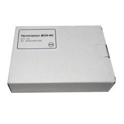 6-Manguito de-Paso 4-CL-Rectang IP20 Caja Gris Terminacion Fibra NAP