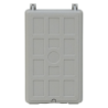 24-Manguito 8-CL-Rectangular IP52 Caja Gris Terminacion Fibra NAP