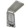 24-Manguito 8-CL-Rectangular IP52 Caja Gris Terminacion Fibra NAP
