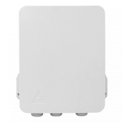 12-Manguito 8-CL-Rectangular IP65 Caja Blanca Terminacion Fibra NAP