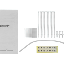 12-Manguito 8-CL-Rectangular IP65 Caja Blanca Terminacion Fibra NAP