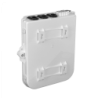 8-Manguito-no-incluido 8-CL-Rect IP65 Caja Blanco-Invierno Fibra NAP