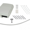 6-Manguito 6-CL-Rectangular IP65 Caja Blanco-Invierno Fibra NAP