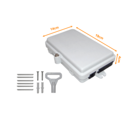 6-Manguito 6-CL-Rectangular IP65 Caja Blanco-Invierno Fibra NAP