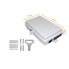 6-Manguito 6-CL-Rectangular IP65 Caja Blanco-Invierno Fibra NAP