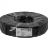 Negro 3x1,0mm 100mt Cable Electrico RVV 8-10AMP 17AWG 3x1.0mm