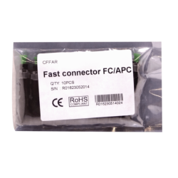 FC/APC SM 10-unids Conectores Rapidos MonoModo G657A 10-unidades SX