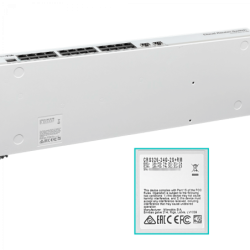 MIKROTIK 2-SFP+10G 24-1000 RS232-RJ45 Switch/Layer3-Router Rack L5