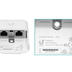 UBIQUITI G2 10kA+ Protector Sobretension Surge 2-RJ45 Exterior Outdoor